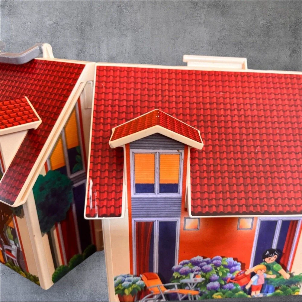 Playmobil 2005 Geobra‎ Take Along Modern Doll House Without Contents
